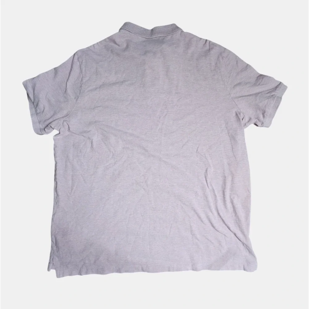 Polo Ralph Lauren Classic Fit Polo Pink Heather Marl 2XL Quiet Luxury Cotton EUC
